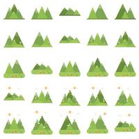 Illustration of mountain pack vector