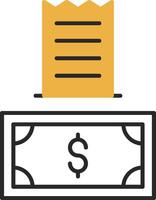 Payment Skined Filled Icon vector