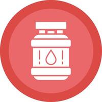 Propane Glyph Multi Circle Icon vector