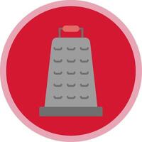 Grater Flat Multi Circle Icon vector