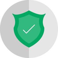 Protect Flat Scale Icon vector