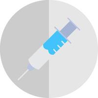 Injection Flat Scale Icon vector