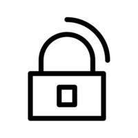 Lock Icon Symbol Design Illustration vector