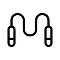 saltando cuerda icono símbolo diseño ilustración vector