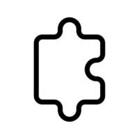 Puzzle Icon Symbol Design Illustration vector