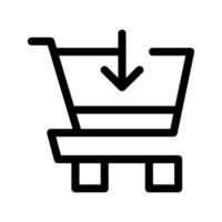 Cart Icon Symbol Design Illustration vector