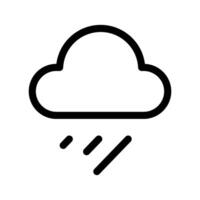 lluvia icono símbolo diseño ilustración vector