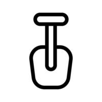 Shovel Icon Symbol Design Illustration vector