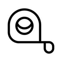 cinta medida icono símbolo diseño ilustración vector