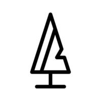 Pine Tree Icon Symbol Design Illustration vector