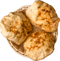 marrón un pan en cesta png