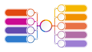 Infographic process design 9 options or steps. png