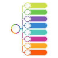 infográfico processo Projeto 8 opções ou passos. png