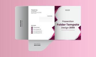 Cover design for folder, brochure, catalogue, layout for placement of photos and text, creative modern design Free vector