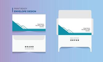 envelope design, modern envelope design Free vector