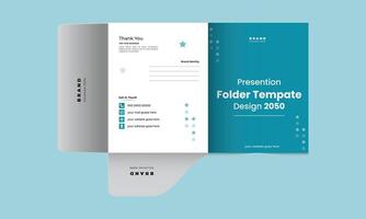 Cover design for folder, brochure, catalogue, layout for placement of photos and text, creative modern design Free vector