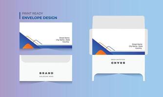 envelope design, modern envelope design Free vector