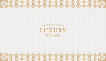 floral frame border vintage ornament invitation greeting card template vector