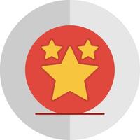 Favorite Flat Scale Icon vector