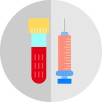 Injection Flat Scale Icon vector