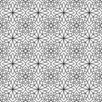 Seamless pattern with Arabic oriental ornaments for backgrounds, wallpapers and designs. vector