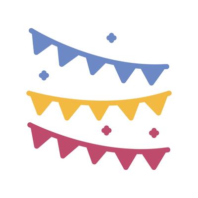 garland flag icon