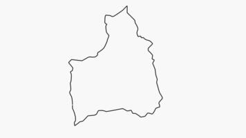esboço mapa do arica dentro Chile video