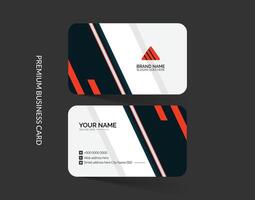 modern business card layout vector