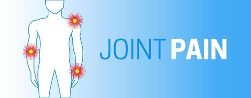 Joint Pain Background Illustration vector