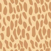 Seamless abstract animal fur texture pattern for textile, wallpaper and wrapping paper vector