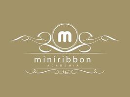 Vintage logo design vector