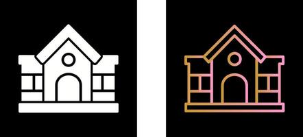 Mansion Icon Design vector