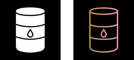 Oil Barrel Icon Design vector
