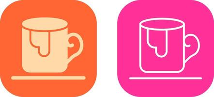 Hot Chocolate Icon Design vector