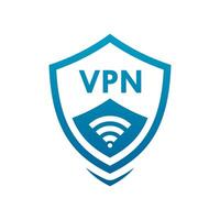 Virtual server vpn network design template illustration vector