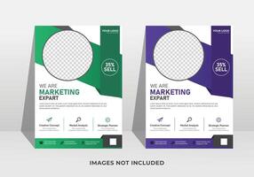 Modern flyer design template , Leaflet, presentation book cover templates,Flyer layout in A4 size vector