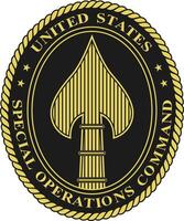 emblema de unido estados especial operaciones mando vector