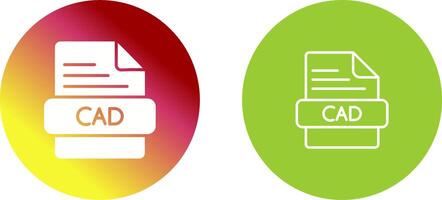CAD Icon Design vector