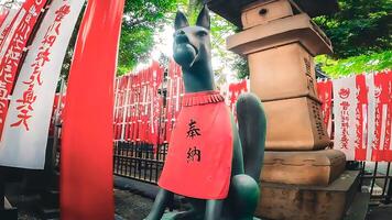 Toyokawa Inari Tokyo Branch Temple, located in Motoakasaka, Minato-ku, Tokyo, Japan It originates from the time when Ooka Echizen no Kami Tadada solicited Dakiniten from Toyokawa Inari and enshrined photo