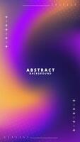 Abstract Background orange violet color with Blurred Image is a visually appealing design asset for use in advertisements, websites, or social media posts to add a modern touch to the visuals. vector