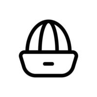 Simple Squeezer icon. The icon can be used for websites, print templates, presentation templates, illustrations, etc vector