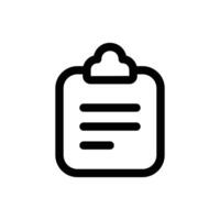 Simple Exam icon. The icon can be used for websites, print templates, presentation templates, illustrations, etc vector