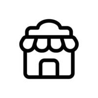 sencillo restaurante icono. el icono lata ser usado para sitios web, impresión plantillas, presentación plantillas, ilustraciones, etc vector