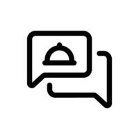 Simple Food Order icon. The icon can be used for websites, print templates, presentation templates, illustrations, etc vector