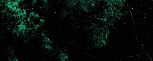 Scratch grunge urban background, distressed green grunge texture on a dark background vector