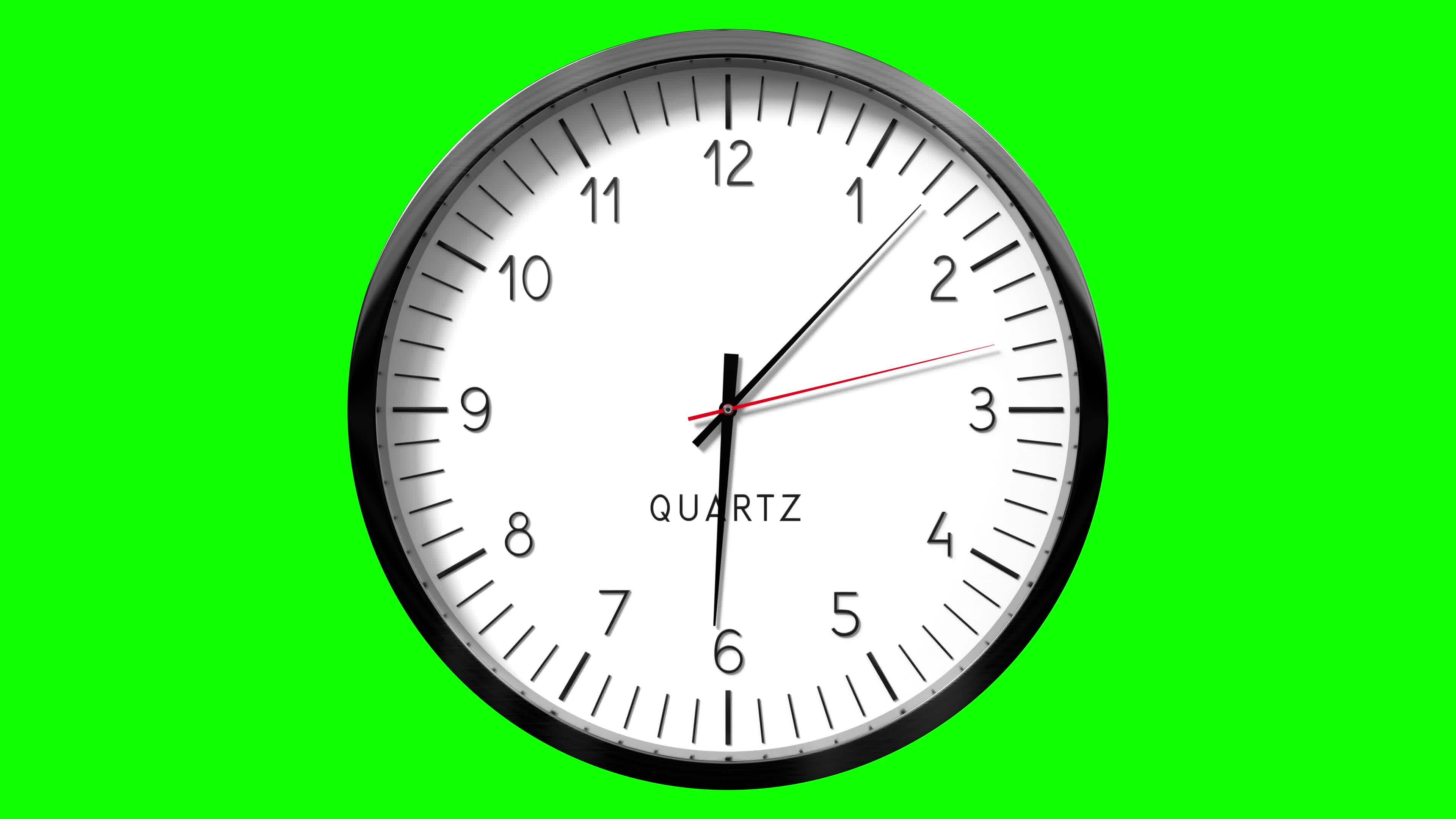 Green Screen Clock Stock Video Footage for Free Download