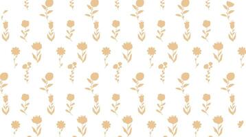 Rectangle flowers background summer decoration banner. vector