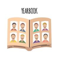 Yearbook icon clipart avatar logotype isolated illustration vector