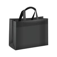 papel bolso maquetas de compras regalos y comida paquetes realista diseño blanco marrón y negro vector