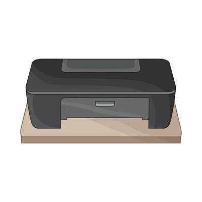 illustration of printer